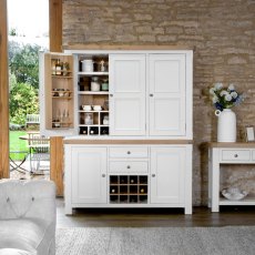 Holkham Oak Triple Larder Unit Top Holkham Oak Triple Larder Unit Top