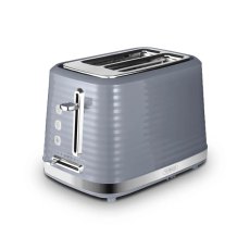 Tower Saturn Grey 2 Slice Toaster