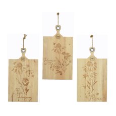 Kaemingk Etched Floral Mango Chopping Board Kaemingk Etched Floral Mango Chopping Board