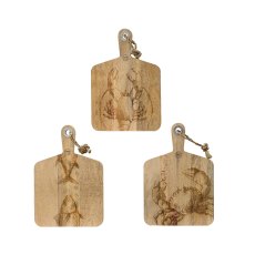 Kaemingk Etched Sealife Mango Chopping Board