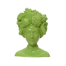 Kaemingk Green Lady with Vegetables Vase