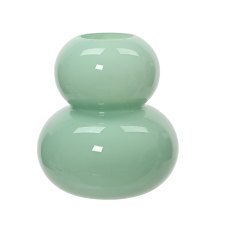 Kaemingk Round Layered Aqua Vase Kaemingk Round Layered Aqua Vase