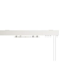 Speedy Contour Corded Aluminium White Track