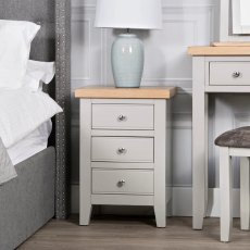 Derwent Grey Large Bedside Cabinet Derwent Grey Large Bedside Cabinet