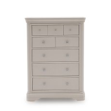 Mabel Taupe 8 Drawer Tall Chest