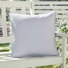 Fusion Plain Outdoor Cushion Silver