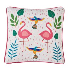 Fusion Tropical Flamingo Outdoor Cushion Pink Fusion Tropical Flamingo Outdoor Cushion Pink