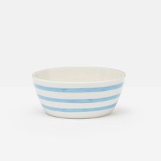 Joules Blue Stripe hand painted cereal bowl Joules Blue Stripe hand painted cereal bowl
