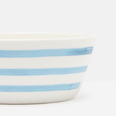 Joules Blue Stripe hand painted cereal bowl Joules Blue Stripe hand painted cereal bowl