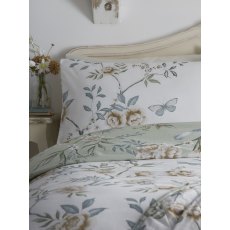 D&D Amelle Green Single Duvet Cover Set