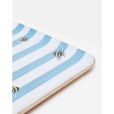 Joules Bee Stripe willow wood small tray Joules Bee Stripe willow wood small tray