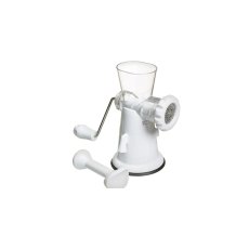 Kitchencraft White Plastic Mincer With Suction Clamp Kitchencraft White Plastic Mincer With Suction Clamp
