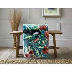 Deyongs Printed Flannel Fleece Throw Toucan Lake