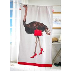 Deyongs Ostrich Beach Towel