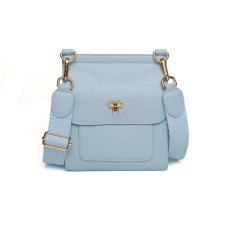 Alice Wheeler Pastel Blue Bloomsbury Cross Body Bag Alice Wheeler Pastel Blue Bloomsbury Cross Body Bag