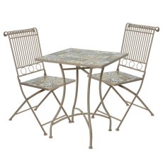 Kaemingk Toulouse Iron Tea for Two Bistro Set Kaemingk Toulouse Iron Tea for Two Bistro Set