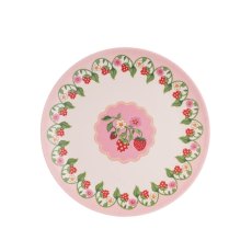 Cath Kidston Strawberry 4pk Melamine Picnic Side Plates