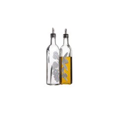 Kitchencraft Set of Two Glass Oil and Vinegar Bottles Kitchencraft Set of Two Glass Oil and Vinegar Bottles
