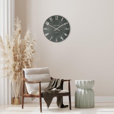 Thomas Kent Mulberry 20" Olive Green Wall Clock Thomas Kent Mulberry 20" Olive Green Wall Clock