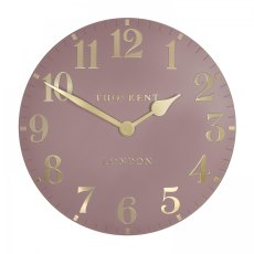 Thomas Kent Arabic 20" Blush Pink Wall Clock