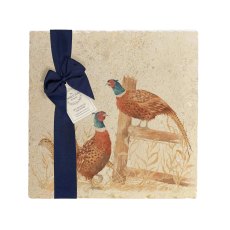 The Humble Hare Pheasant Parade Large Platter