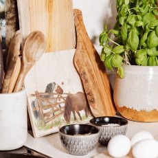 The Humble Hare Silly Shetlands Medium Platter The Humble Hare Silly Shetlands Medium Platter