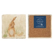 The Humble Hare Coaster Pair