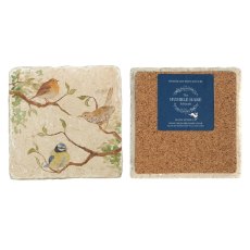 The Humble Hare Happy Hedgerow Coaster Pair