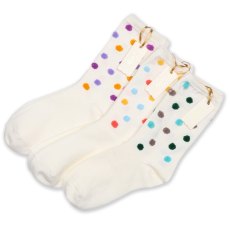 Zelly Mini Pom Pom Socks