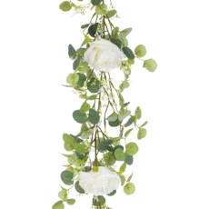 Floralsilk Rose & Eucalyptus Garland Floralsilk Rose & Eucalyptus Garland