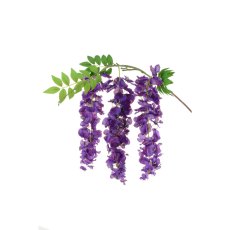 Floralsilk Purple Wisteria Spray