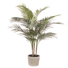 Floralsilk Palm Tree in Ceramic Pot