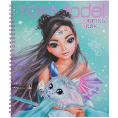 Topmodel Sequins Dragon Colouring Book Topmodel Sequins Dragon Colouring Book