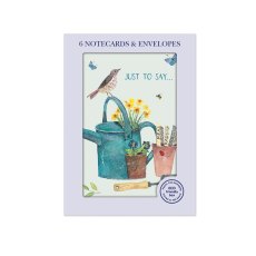 Otter House Water Can & Bird Pack of 6 Mini Notecards Otter House Water Can & Bird Pack of 6 Mini Notecards