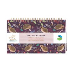 Otter House RSPB Hedgehogs Amongst Leaves Weekly Planner