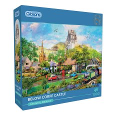 Gibsons Below Corfe Castle 1000 Piece Puzzle