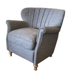 Alexander & James Percy Chair in Highland Grey Alexander & James Percy Chair in Highland Grey