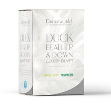 Dreamworld Duck Feather & Down 4.5 Tog Single Duvet Dreamworld Duck Feather & Down 4.5 Tog Single Duvet