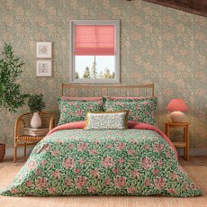Morris & Co Honeysuckle Evergreen Duvet Set Morris & Co Honeysuckle Evergreen Duvet Set