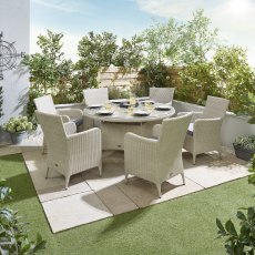 Portland 6 Seater Round Set Portland 6 Seater Round Set