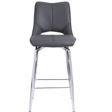 Dark Grey Bar Stool