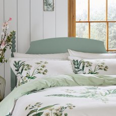 Joules White Lakeside Floral Duvet Cover Set