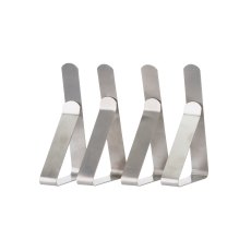 Just the Thing 4pk Stainless Steel Tablecloth Clips Just the Thing 4pk Stainless Steel Tablecloth Clips