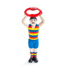 McGowan Rutherford Cast Iron Football Player Bottle Opener