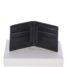 Fonz Leather Mens Classic 8 Card Billfold Wallet Black Fonz Leather Mens Classic 8 Card Billfold Wallet Black