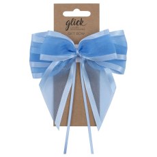 Glick Baby Blue Designer Bow Glick Baby Blue Designer Bow