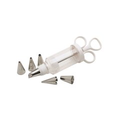 Sweetly Does It Syringe Icing Set with 6 Nozzles Sweetly Does It Syringe Icing Set with 6 Nozzles