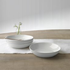 Denby Cotton White Set of 4 Pasta Bowls