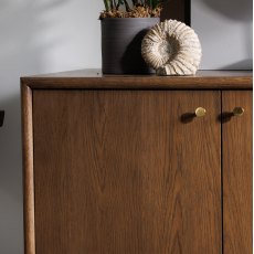 G Plan Marlow Walnut Display Cabinet