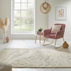 Graceful Cream 160x221cm Rug